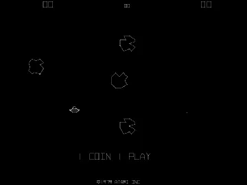 Asteroids (rev 1) screen shot title